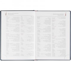 Ежедневник недатированный А5 LEADER (СИНИЙ) 3-129/01 - фото 13