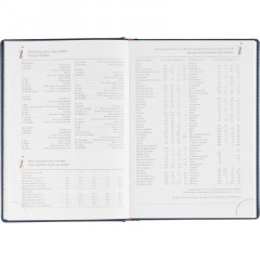 Ежедневник недатированный А5 LEADER (СИНИЙ) 3-129/01 - фото 14