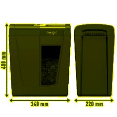 Шредер (уничтожитель) Rexel Secure X10, 4ур.секр., 10 листов, 18 л - фото 8