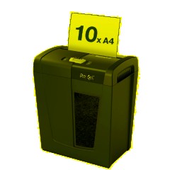 Шредер (уничтожитель) Rexel Secure X10, 4ур.секр., 10 листов, 18 л - фото 9