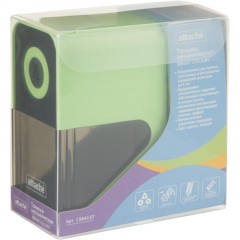 Точилка механическая Attache Bright Colours,авто-фиксация карандаша,зеленый Точилка механическая Attache Bright Colours,авто-фиксация карандаша,зеленый - фото 8