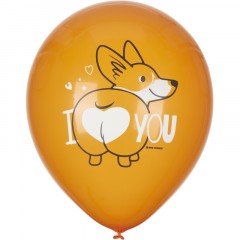 Набор шаров WHITE&ORANGE Корги СДР 5шт/уп в ассортимен M 12/30см 6073138 Набор шаров WHITE&ORANGE Корги СДР 5шт/уп в ассортимен M 12/30см 6073138 - фото 4