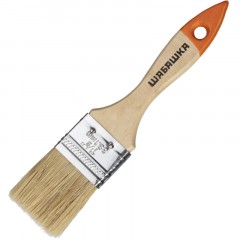 Кисть плоская Шабашка  №1,5/38,1 мм дерев.ручка 45968