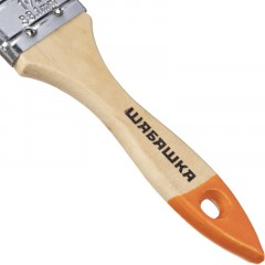 Кисть плоская Шабашка  №1,5/38,1 мм дерев.ручка 45968 - фото 5