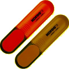 Набор текстовыделителей KORES набор 2цв. 36121 - фото 2