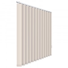 Жалюзи VD_0MX Вертикальные тканевые  ЛАЙН 140x260 светло-бежевый