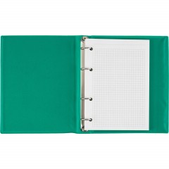 Бизнес-тетрадь А5 160л  ATTACHE, на кольцах,зеленый, обложка ПВХ - фото 5