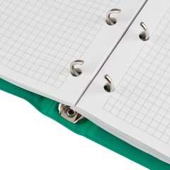Бизнес-тетрадь А5 160л  ATTACHE, на кольцах,зеленый, обложка ПВХ - фото 8