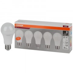 Лампа светодиодная OSRAM LVCLA125 15SW/840 230V E27 5шт/уп (4058075577831) Лампа светодиодная OSRAM LVCLA125 15SW/840 230V E27 5шт/уп (4058075577831) - фото 2