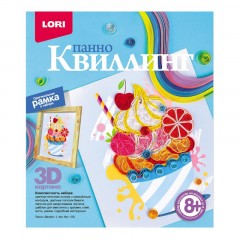 Набор для творчества Квиллинг. Панно Десерт Квл-030 Набор для творчества Квиллинг. Панно Десерт Квл-030 - фото 3