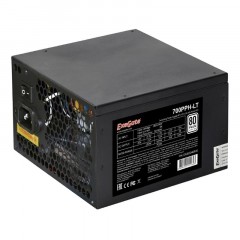 Блок питания ExeGate 700W 80+ 700PPH-LT ATX,  12cm fan, black (EX282048RUS) - фото 2