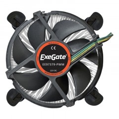 Кулер ExeGate EE97379-PWM, S775/1150/1151/1155/1156, 65W,92мм (EX283279RUS) Кулер ExeGate EE97379-PWM, S775/1150/1151/1155/1156, 65W,92мм (EX283279RUS) - фото 2