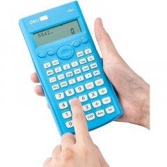Калькулятор научный (ЕГЭ) Deli E1710A,10-р,2 стр,240 ф.,бат.,162х84мм,син Калькулятор научный (ЕГЭ) Deli E1710A,10-р,2 стр,240 ф.,бат.,162х84мм,син - фото 9
