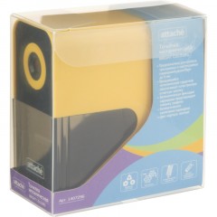 Точилка механическая Attache Bright Colours,авто-фиксация карандаша,желтый Точилка механическая Attache Bright Colours,авто-фиксация карандаша,желтый - фото 8