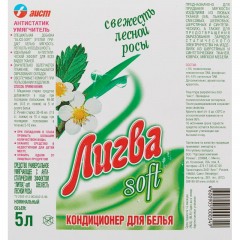 Кондиционер для белья ЛИГВА soft лесная роса 5л_СПб Кондиционер для белья ЛИГВА soft лесная роса 5л_СПб - фото 2