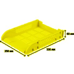 Лоток горизонтальный для бумаг Deli E9217Grey набор 3шт на металл.стерж сер - фото 9