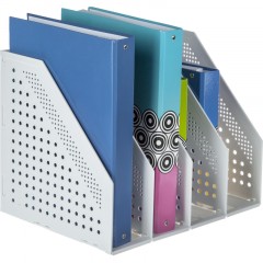 Лоток вертикальный Deli 78996Grey складной 4 отделения серый Лоток вертикальный Deli 78996Grey складной 4 отделения серый - фото 5
