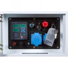 Генератор дизельный HYUNDAI 10кВт, AVR, эл.стартер (DHY 12000SE) Генератор дизельный HYUNDAI 10кВт, AVR, эл.стартер (DHY 12000SE) - фото 2