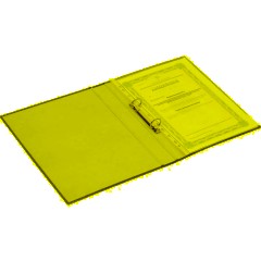 Папка на 2-х кольцах крафт, мрамор, 35мм 1,75 мм плотность - фото 5