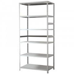 Стеллаж металлический MS Standart 220/100x40/6 полок Стеллаж металлический MS Standart 220/100x40/6 полок - фото 3