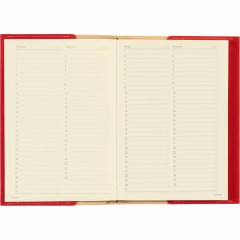 Ежедневник недатированный А5 sorrento (красный) 3-223/05 - фото 10