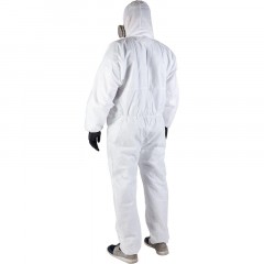 Комбинезон одноразовый (65г/м2)с кап.JetaSafetyJPC65 ElementComfrtбел рXXXL - фото 2