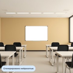 Доска магнитно-маркерная Attache Economy 100х150 см алюм.проф., черн.угл Доска магнитно-маркерная Attache Economy 100х150 см алюм.проф., черн.угл - фото 5