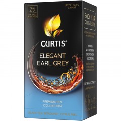 Чай Curtis Elegant Earl Grey черный, аромат, мелкий лист, 25 сашет Чай Curtis Elegant Earl Grey черный, аромат, мелкий лист, 25 сашет - фото 3
