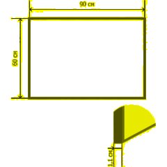 Доска текстильная для информ. 60х90 синяя Attache Россия - фото 2