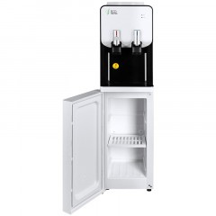 Кулер напольный ECOTRONIC M40-LCE white-black со шкафчиком - фото 3