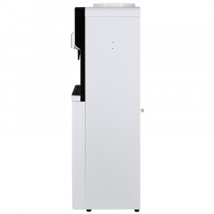 Кулер напольный ECOTRONIC M40-LCE white-black со шкафчиком - фото 5