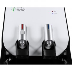 Кулер напольный ECOTRONIC M40-LCE white-black со шкафчиком - фото 8