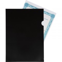 Папка уголок Attache А4, плотность 180 мкм, 10шт/уп, черная Папка уголок Attache А4, плотность 180 мкм, 10шт/уп, черная - фото 3