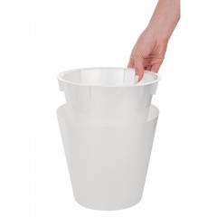 Горшок для цветов Фиджи Орхид D230 мм/5 л белый перламутровый,ING1559БЛПЕРЛ - фото 3