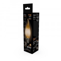 Лампа светодиодная Gauss Filament 11W Е14 Свеча на ветру 2700К 104801111 Лампа светодиодная Gauss Filament 11W Е14 Свеча на ветру 2700К 104801111 - фото 5