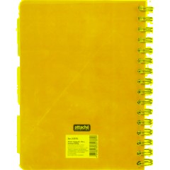 Бизнес-тетрадь 120л,клетка,А5 Flora 2,пласт.обл,серебр.спир,3раздел,линейка - фото 13