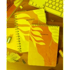 Бизнес-тетрадь 120л,клетка,А5 Flora 2,пласт.обл,серебр.спир,3раздел,линейка - фото 14