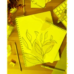 Бизнес-тетрадь 120л,клетка,А4 Flora 1,пласт.обл,серебр.спир,3раздел,линейка - фото 14