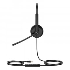 Гарнитура головная Yealink UH34 Dual UC Дуо, Проводная, HD звук, USB, шт - фото 5