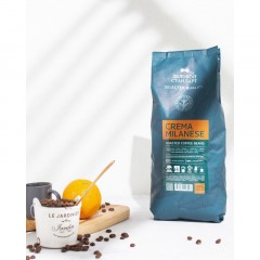 Кофе натуральный жареный в зернах Деловой Стандарт Crema Milanese, 1кг Кофе натуральный жареный в зернах Деловой Стандарт Crema Milanese, 1кг - фото 4