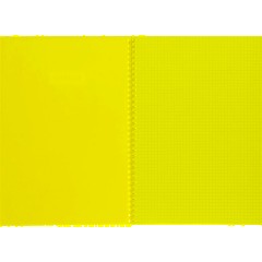 Бизнес-тетрадь Flakes yellow обложка УФ лак, спираль, А4, 48л, клетка - фото 5