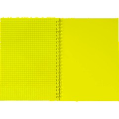 Бизнес-тетрадь Flakes pink обложка УФ лак, спираль, А5, 48л, клетка - фото 7