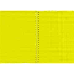 Бизнес-тетрадь Мозаика красная обложка УФ лак, спираль, А5, 80л, клетка - фото 6