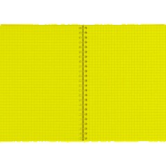 Бизнес-тетрадь Мозаика зеленая обложка УФ лак, спираль, А5, 80л, клетка - фото 6