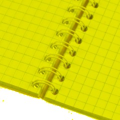 Бизнес-тетрадь Мозаика зеленая обложка УФ лак, спираль, А5, 80л, клетка - фото 7