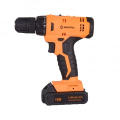 Дрель-шуруповерт аккумуляторная ВИХРЬ ДА-18Л-2КА 1,5 А/ч (72/14/25) - фото 2