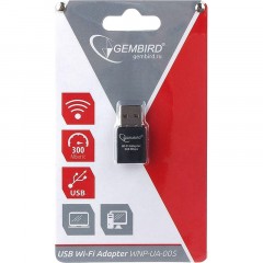 Сетевой адаптер мини WiFi Gembird 300Мбит, USB, 802.11b/g/n Сетевой адаптер мини WiFi Gembird 300Мбит, USB, 802.11b/g/n - фото 3