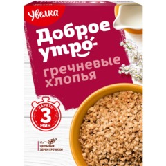 Хлопья Увелка гречневые, 400г - фото 2