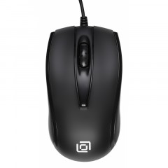 Мышь компьютерная Oklick 325M черный оптическая (1000dpi) USB (2but) - фото 3
