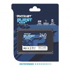 SSD накопитель Patriot BURST ELITE 2.5 240GB SATA(PBE240GS25SSDR) SSD накопитель Patriot BURST ELITE 2.5 240GB SATA(PBE240GS25SSDR) - фото 4